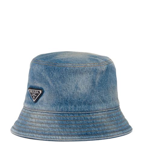 prada bucket hat review|prada denim bucket hat.